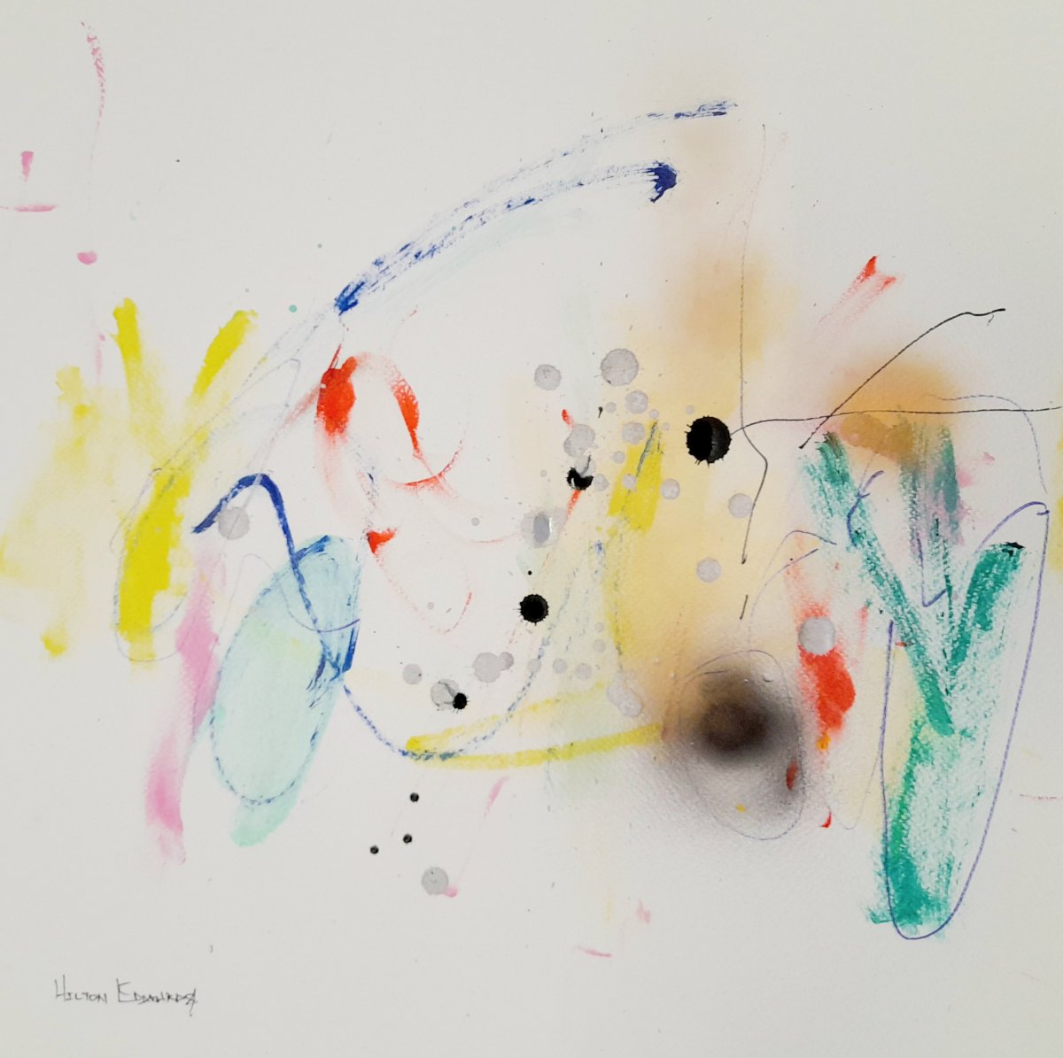 Hilton Edwards - Abstract Composition II